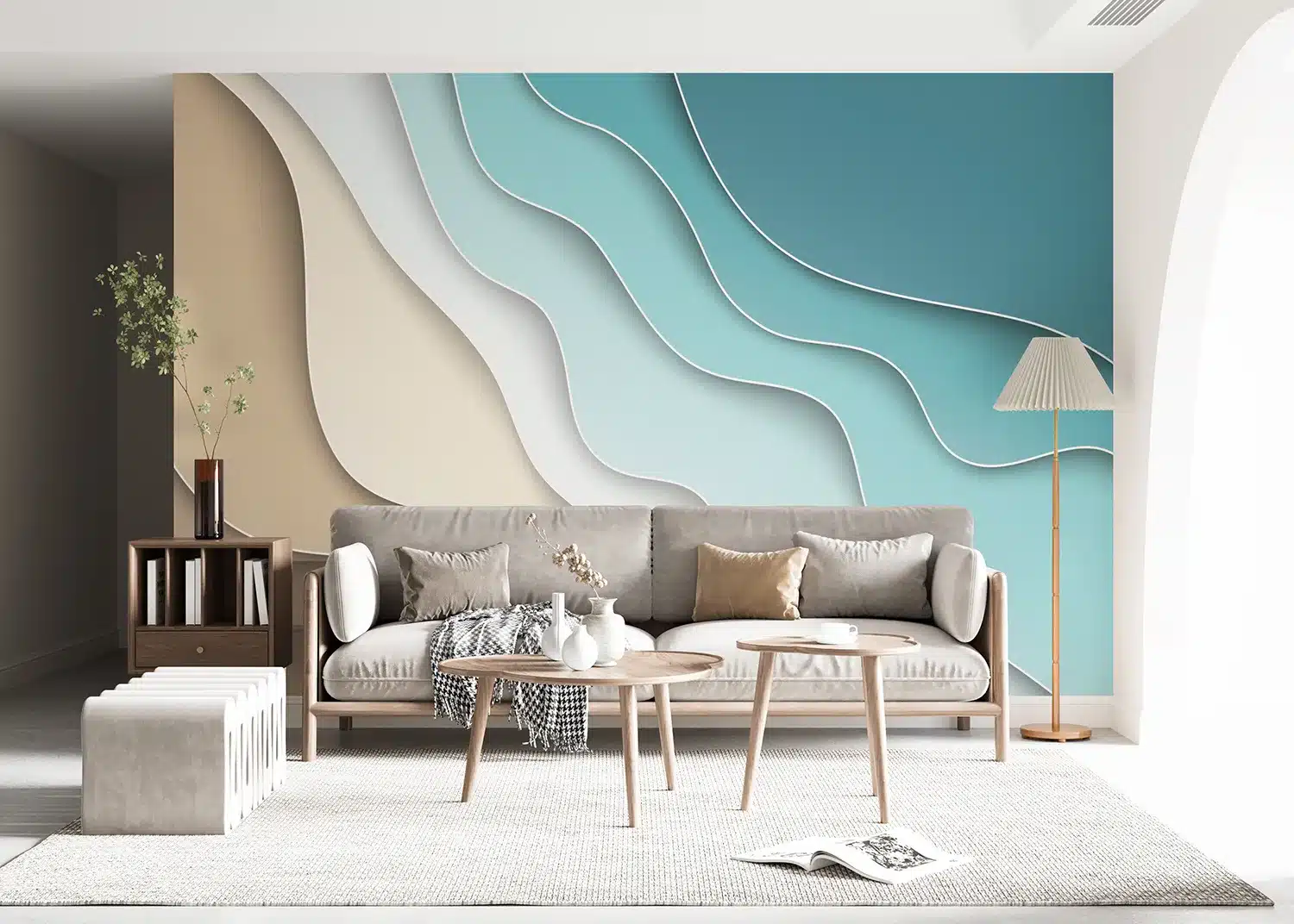 Creative Waves | Made-to-Measure Wallpaper | Artlook | FTNS 1264 2