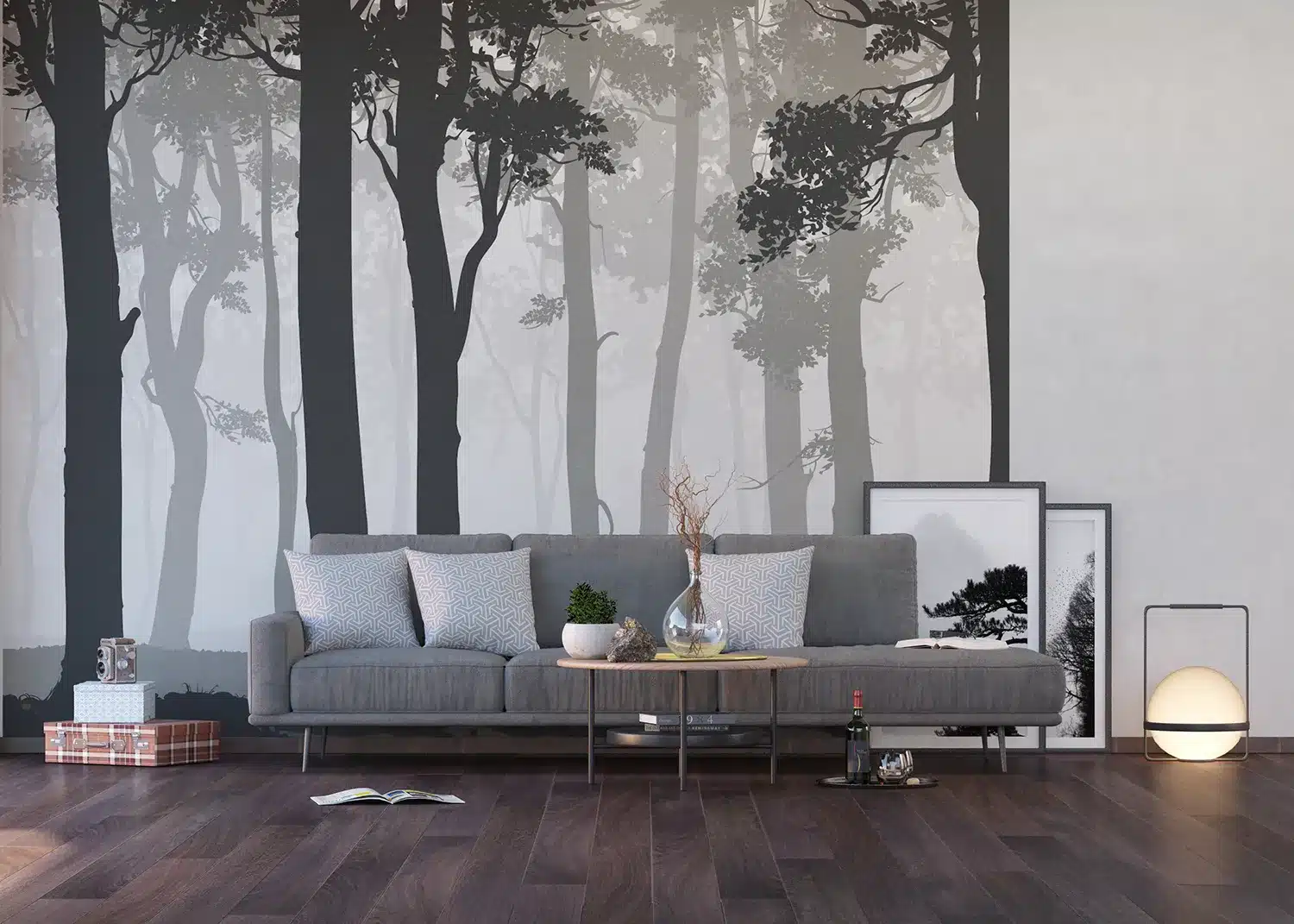 Dark Forest | Made-to-Measure Wallpaper | Artlook | FTNS 1266 2