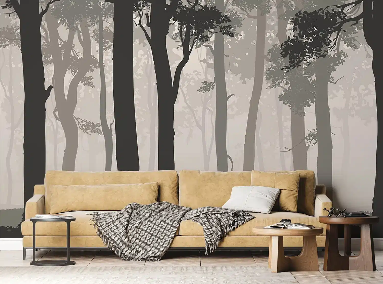 Dark Forest | Made-to-Measure Wallpaper | Artlook | FTNS 1266 3
