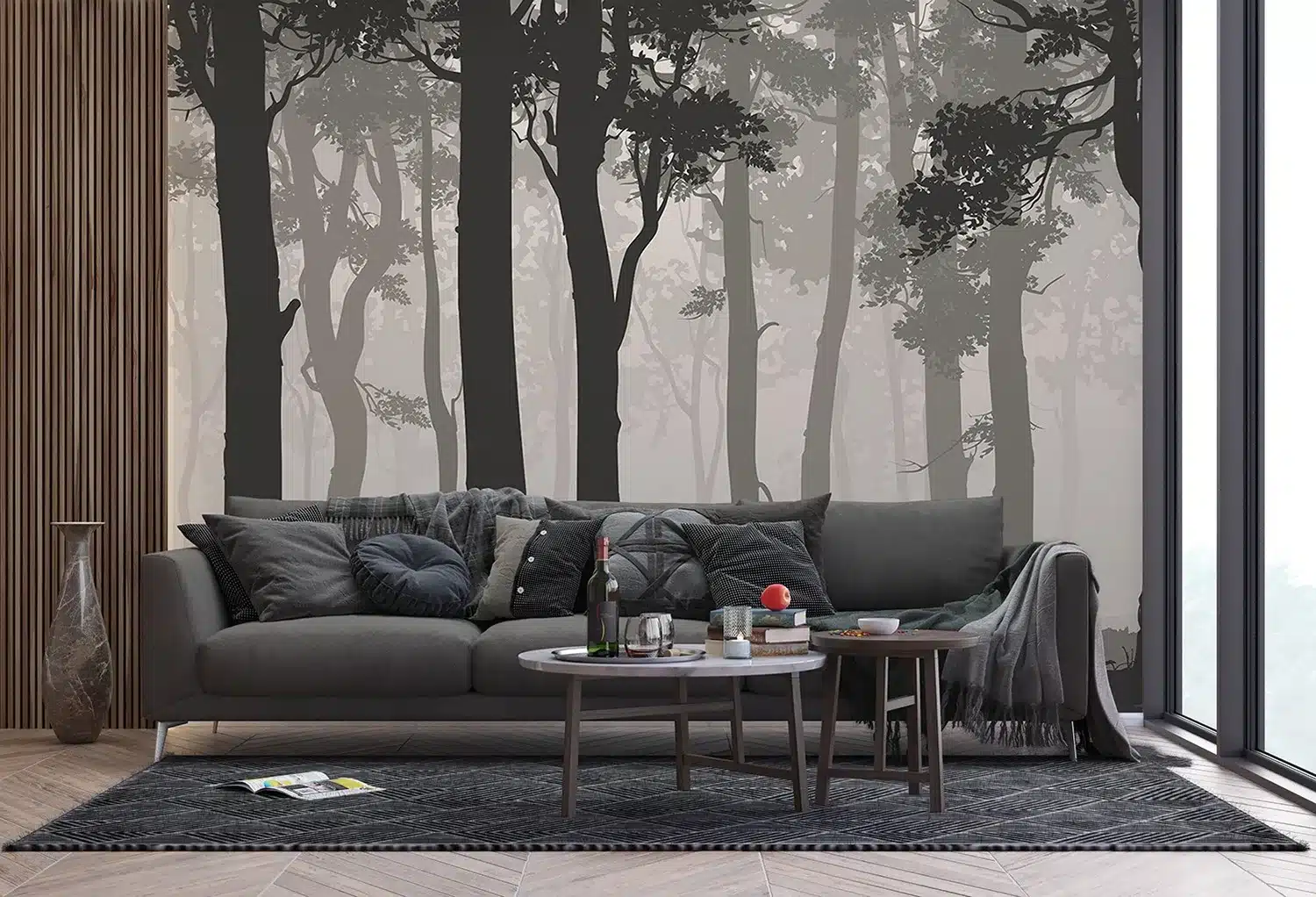 Dark Forest | Made-to-Measure Wallpaper | Artlook | FTNS 1266 4
