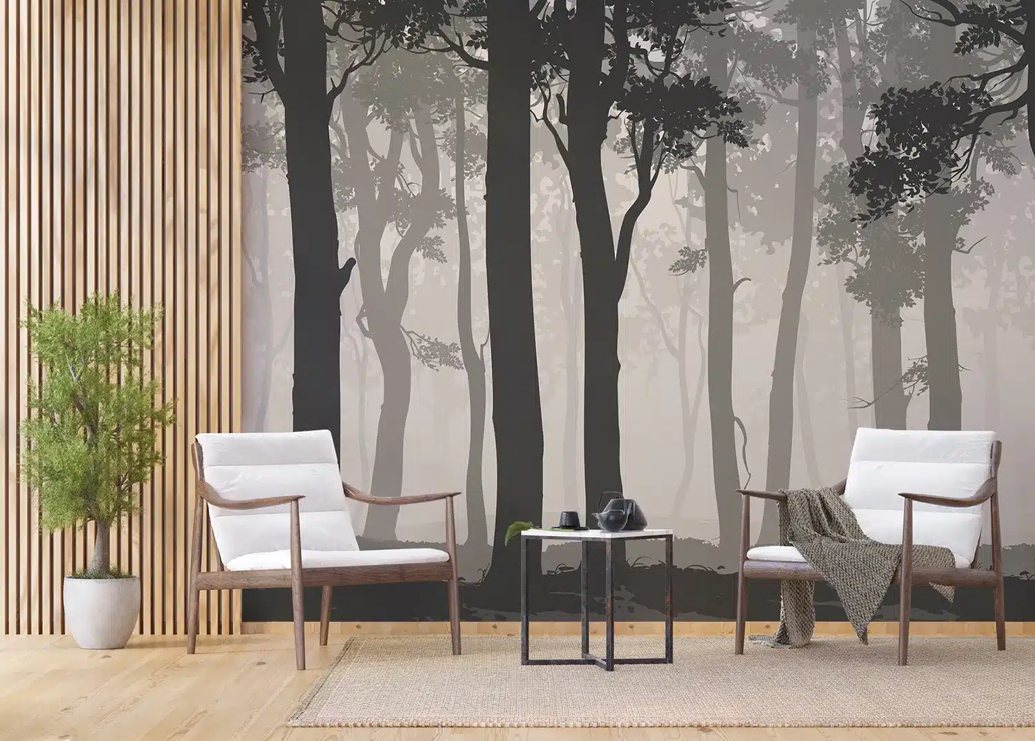 Dark Forest | Made-to-Measure Wallpaper | Artlook | FTNS 1266 5