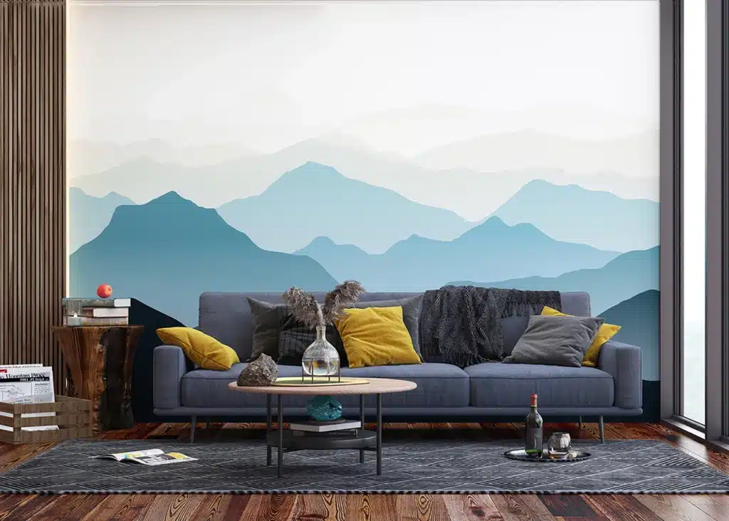 Wall Mural Mountain Panorama, Made to Measure, FTNS 1267