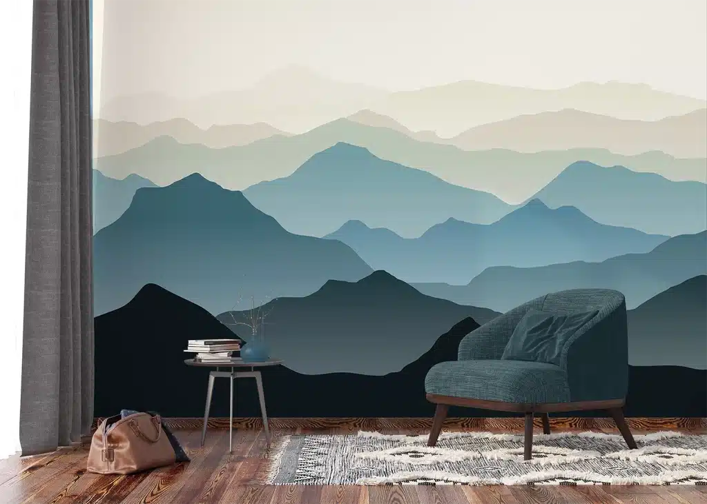 Wall Mural Mountain Panorama, Made to Measure, FTNS 1267 3