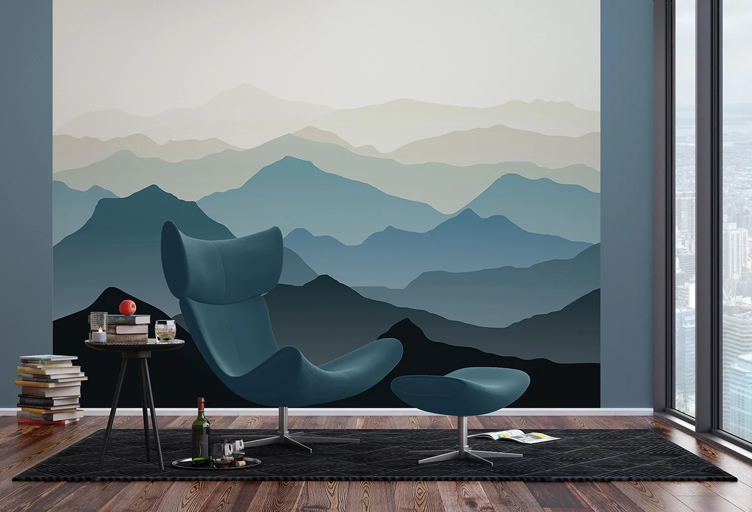 Mountain Panorama | Made-to-Measure Wallpaper | Artlook | FTNS 1267 4