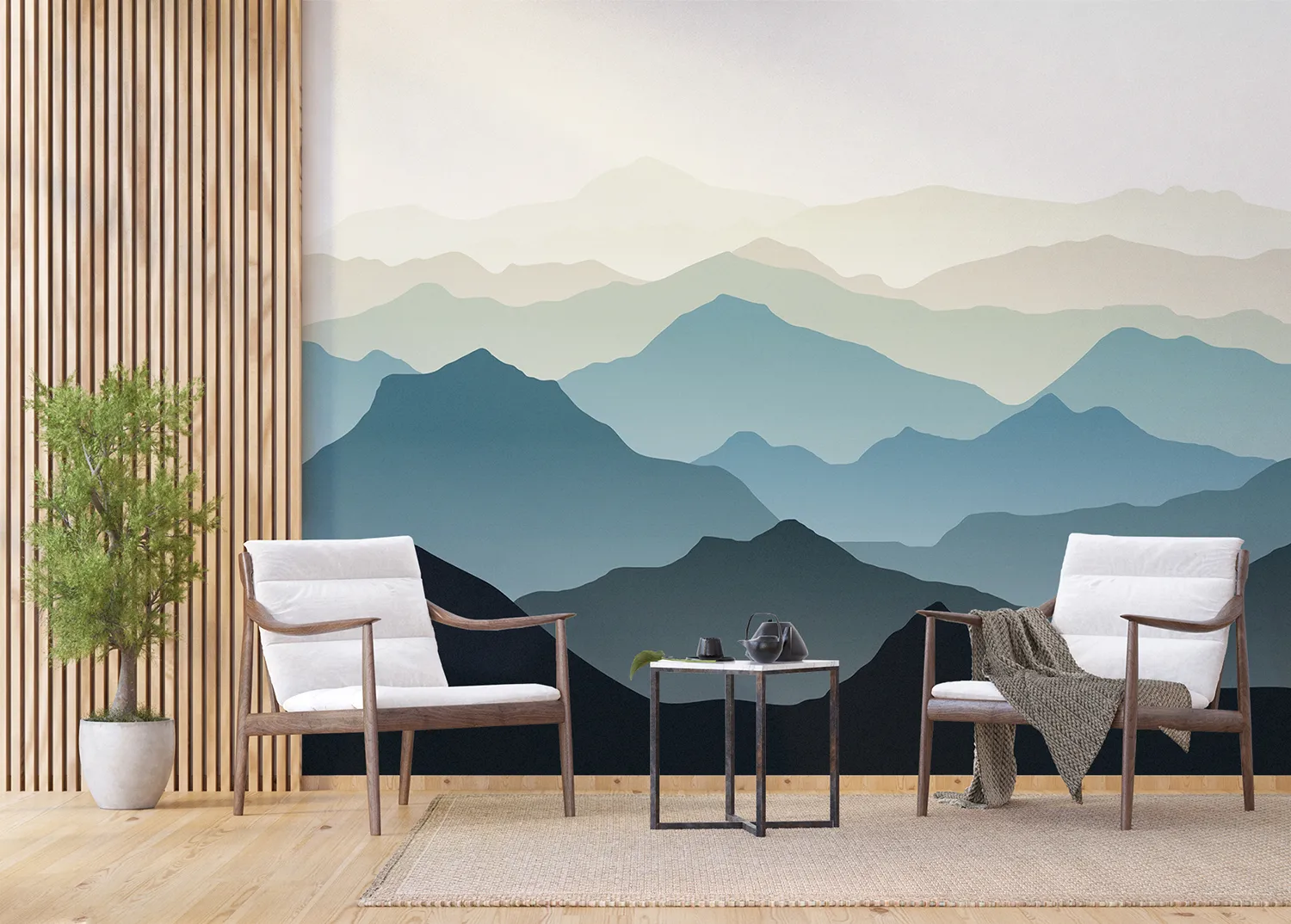 Mountain Panorama | Made-to-Measure Wallpaper | Artlook | FTNS 1267 5
