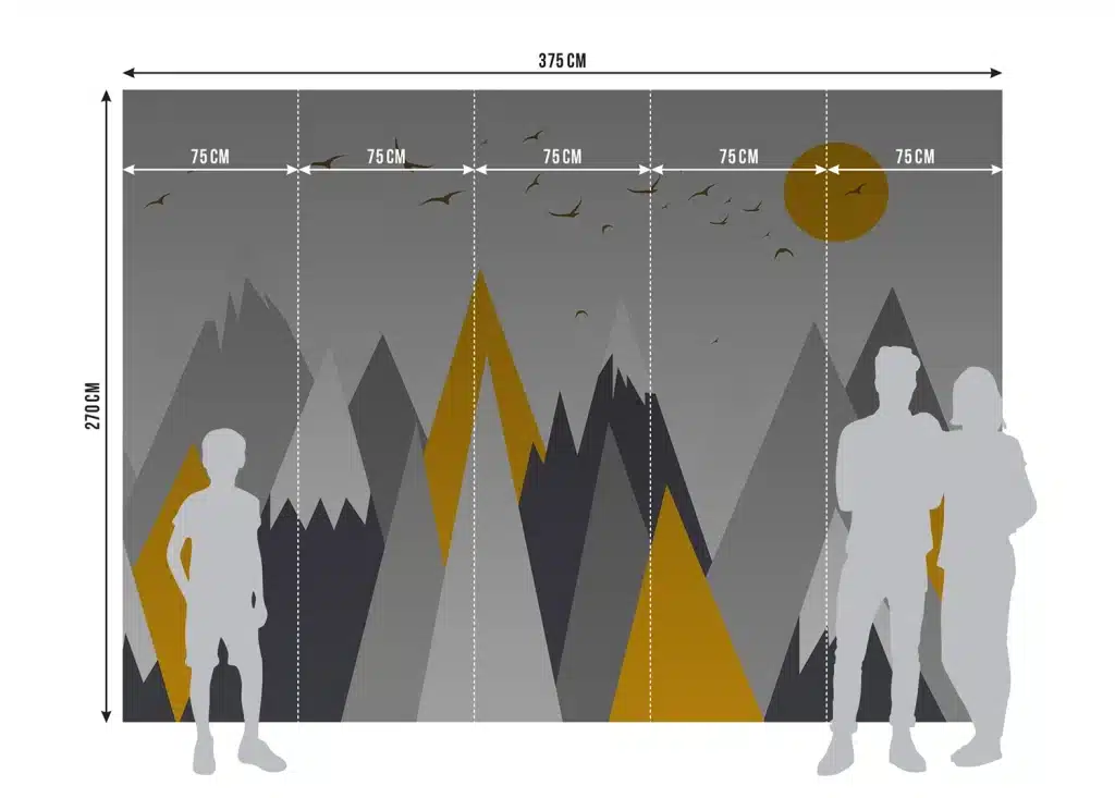 Wall Mural Mountain Spike, Made to Measure, FTNS 1269 6