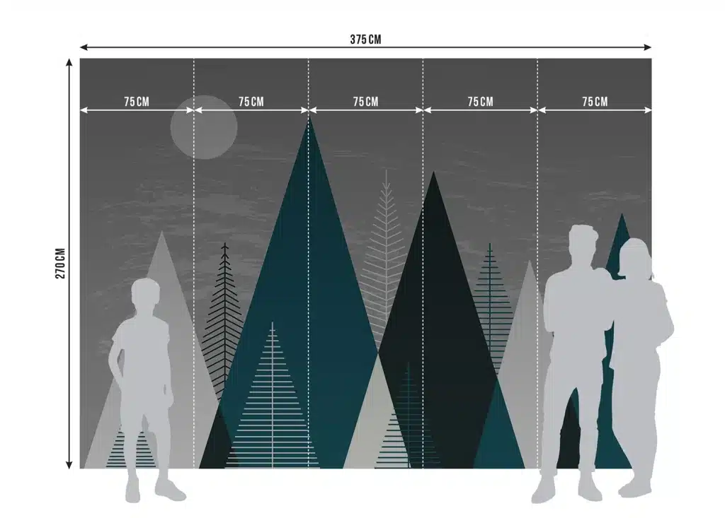 Wall Mural Mountain Spike, Made to Measure, FTNS 1270 8