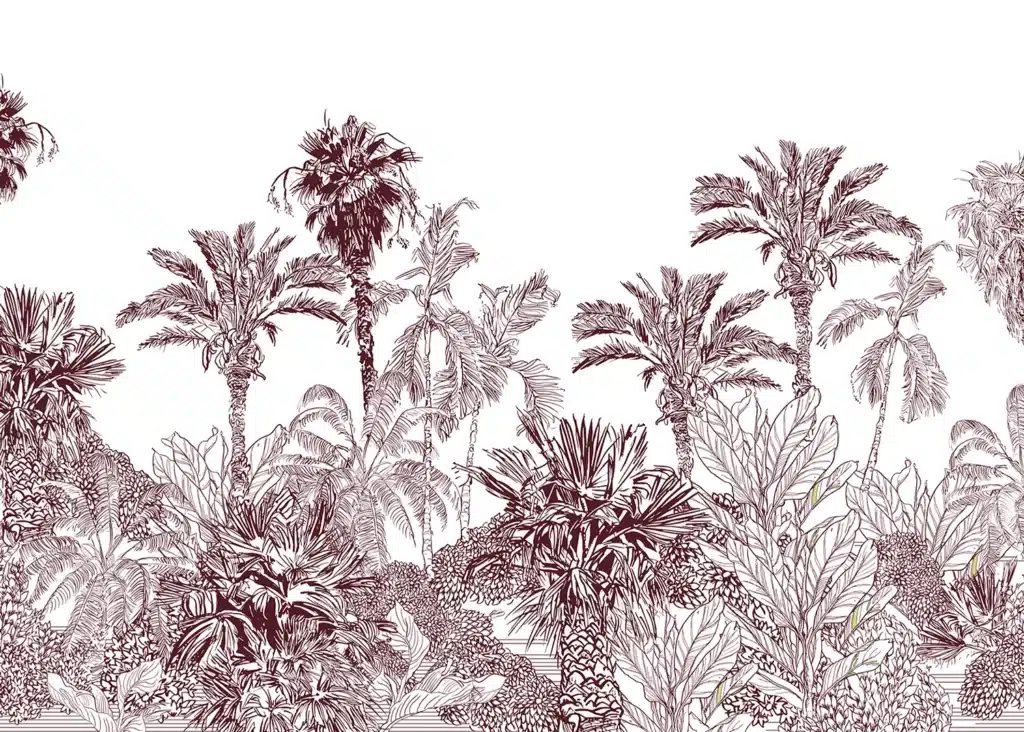 Wall Mural In the Jungle, Made to Measure, FTNS 1273