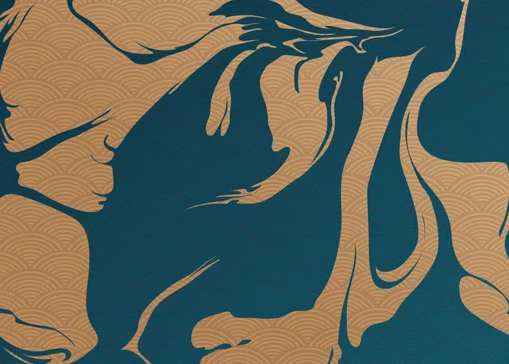 Wall Mural Oriental Flow, Made to Measure, FTNS 1274