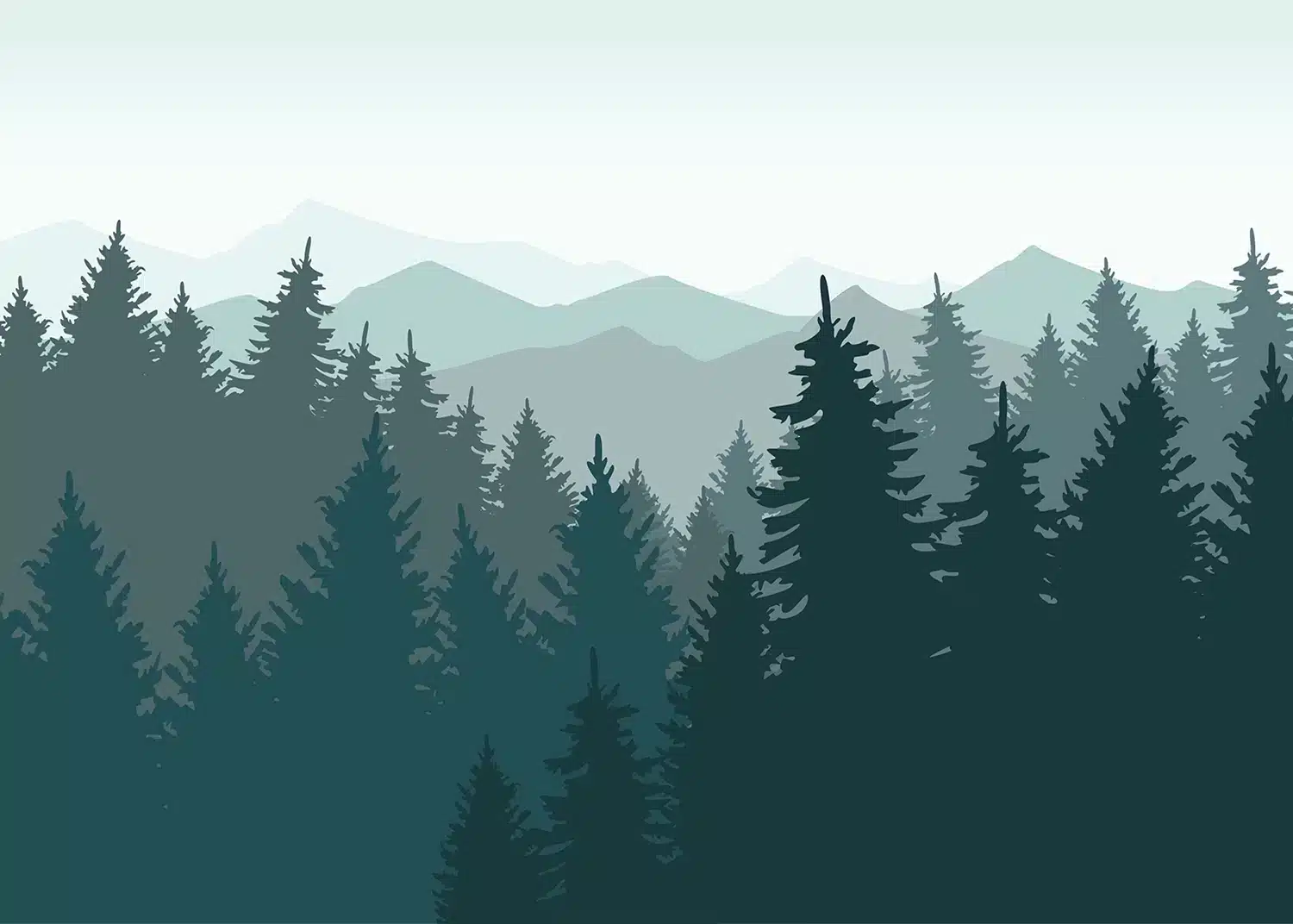 In the Forest | Made-to-Measure Wallpaper | Artlook | FTNS 1276