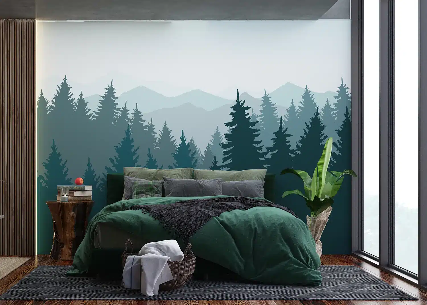 In the Forest | Made-to-Measure Wallpaper | Artlook | FTNS 1276 2