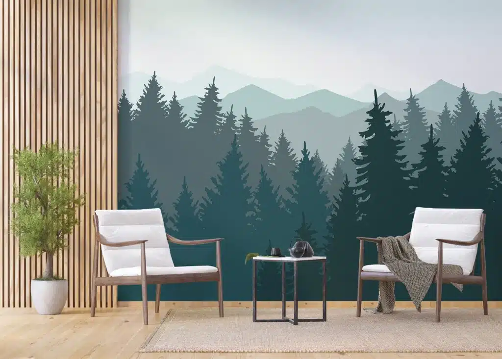 Wall Mural Deep in the Forest, Made to Measure, FTNS 1276 5