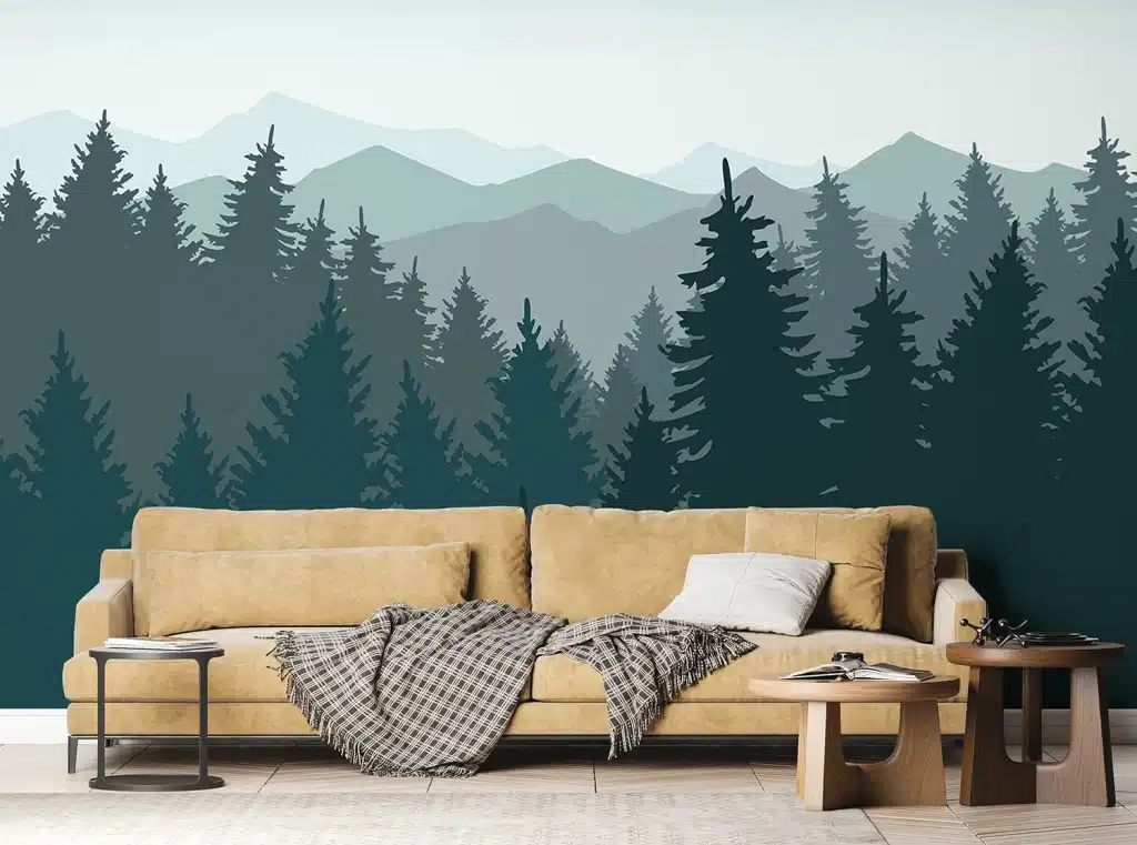 Wall Mural Deep in the Forest, Made to Measure, FTNS 1276 6