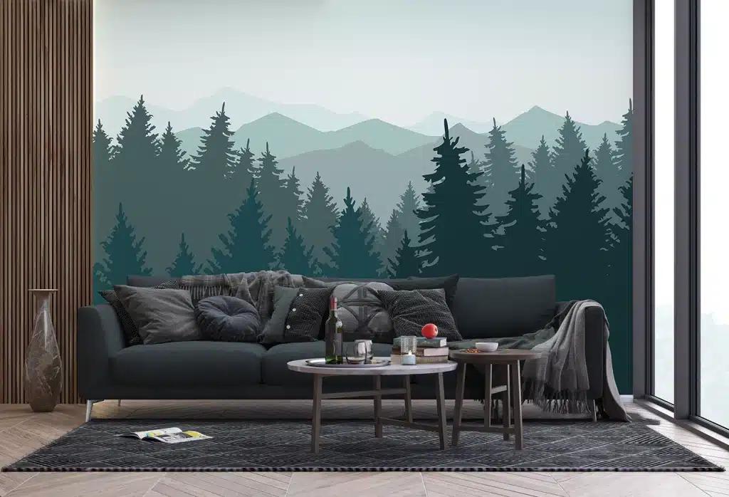 Wall Mural Deep in the Forest, Made to Measure, FTNS 1276 4