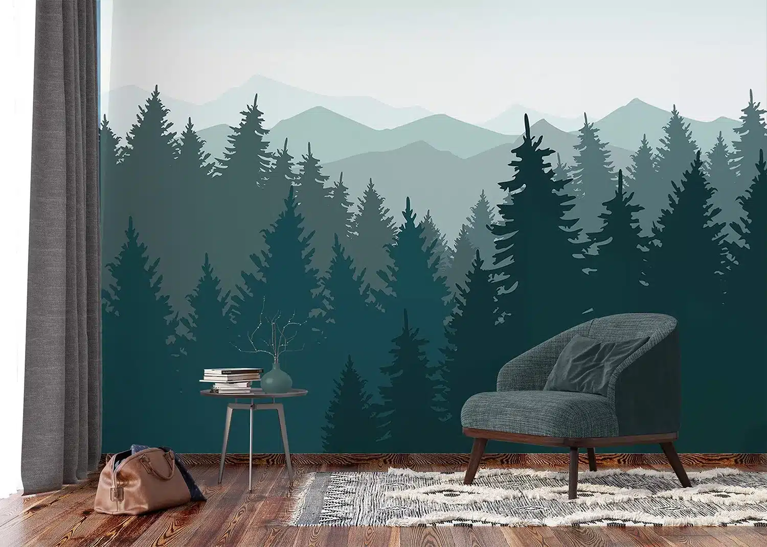 In the Forest | Made-to-Measure Wallpaper | Artlook | FTNS 1276 4
