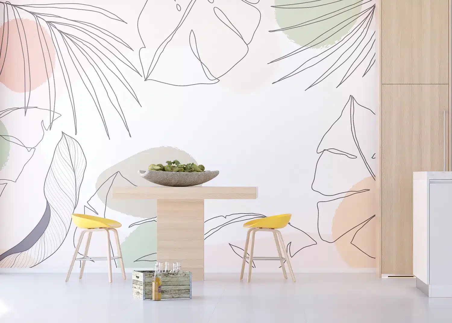 Calming Abstraction | Made-to-Measure Wallpaper | Artlook | FTNS 1277 2