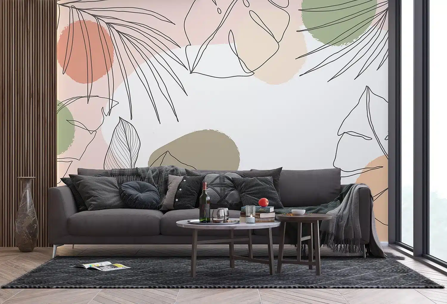 Calming Abstraction | Made-to-Measure Wallpaper | Artlook | FTNS 1277 3