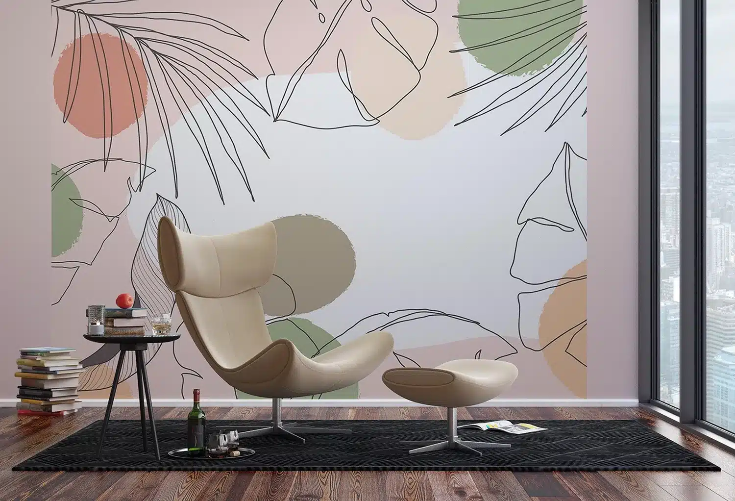 Calming Abstraction | Made-to-Measure Wallpaper | Artlook | FTNS 1277 4