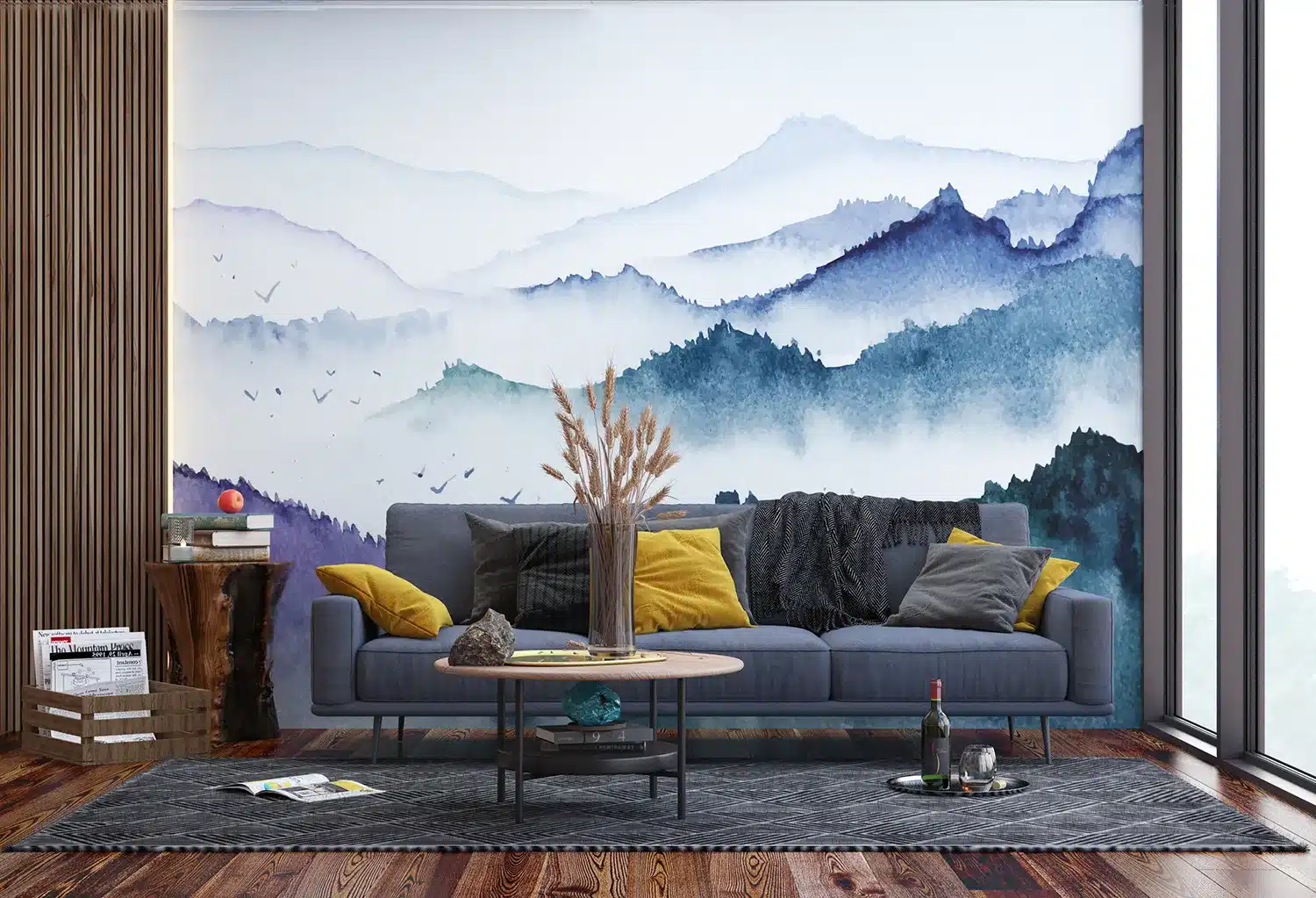 Watercolor Terrain  | Made-to-Measure Wallpaper | Artlook | FTNS 1278 2