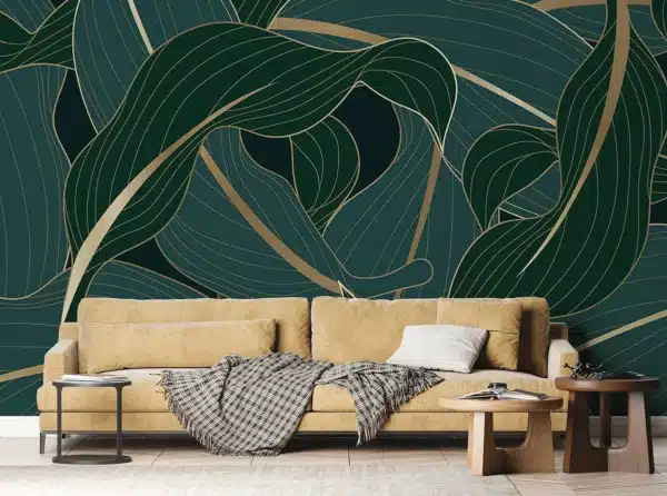 Night Leaves | Made-to-Measure Wallpaper | Artlook | FTNS 1279