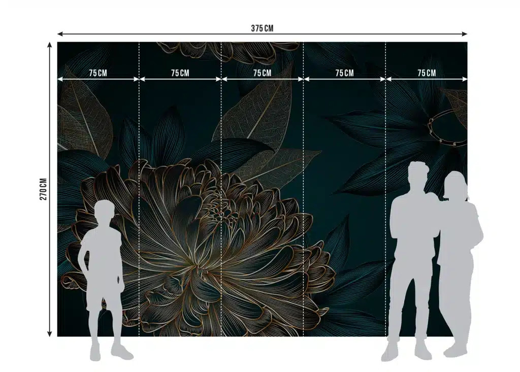 Wall Mural Touch of Luxury, Made to Measure, FTNS 1282 7