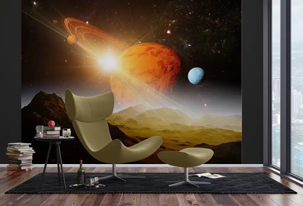 Wall Mural Saturn Dream, Made to Measure, FTNS 1283