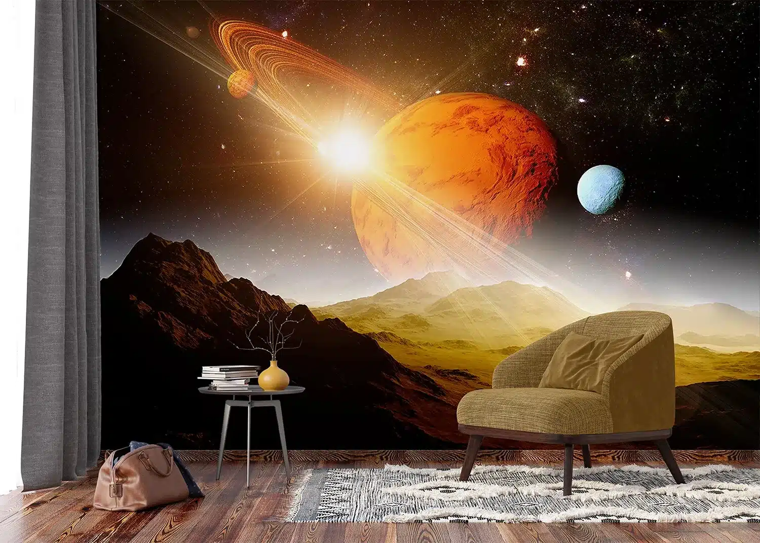 Saturn Dream | Made-to-Measure Wallpaper | Artlook | FTNS 1283 4
