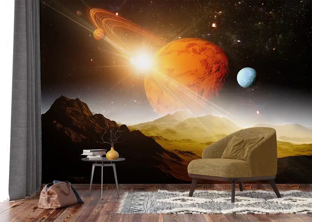 Wall Mural Saturn Dream, Made to Measure, FTNS 1283 2