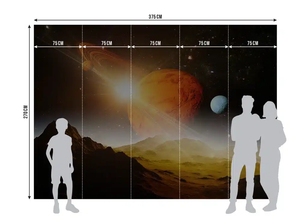 Wall Mural Saturn Dream, Made to Measure, FTNS 1283 8