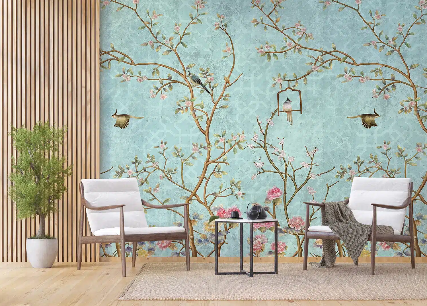 Bright Garden | Made-to-Measure Wallpaper | Artlook | FTNS 1285 5