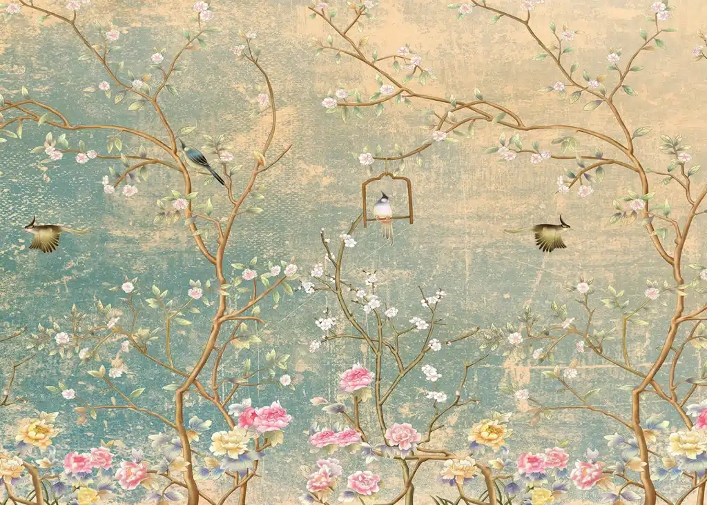 Wall Mural Vintage Garden, Made to Measure, FTNS 1286