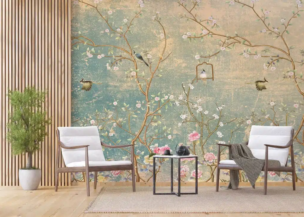 Wall Mural Vintage Garden, Made to Measure, FTNS 1286 5