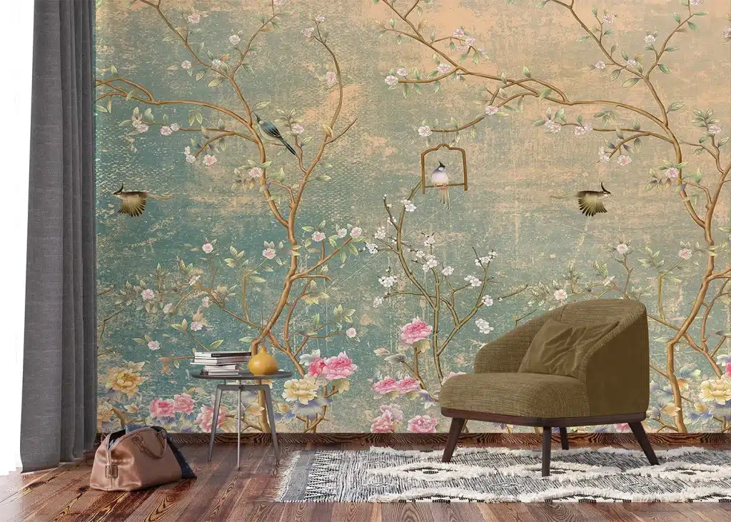 Wall Mural Vintage Garden, Made to Measure, FTNS 1286 4