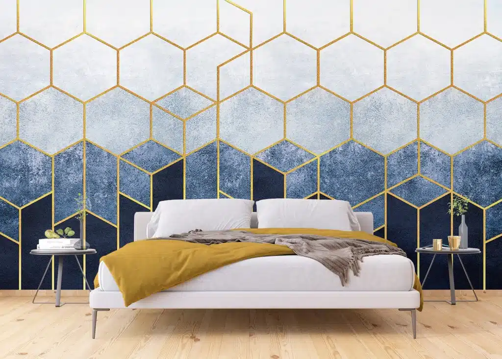 Wall Mural Geometric Abstraction, Made to Measure, FTNS 1287 2