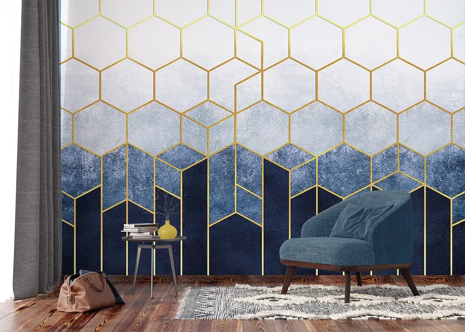 Geometric Abstraction | Made-to-Measure Wallpaper | Artlook | FTNS 1287 2
