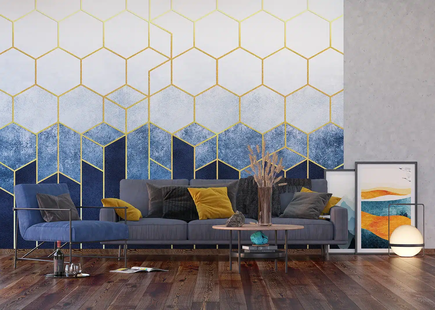 Geometric Abstraction | Made-to-Measure Wallpaper | Artlook | FTNS 1287 4