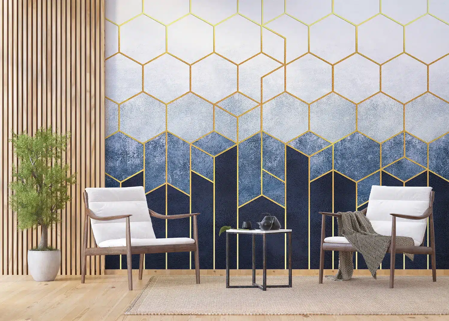 Geometric Abstraction | Made-to-Measure Wallpaper | Artlook | FTNS 1287 5