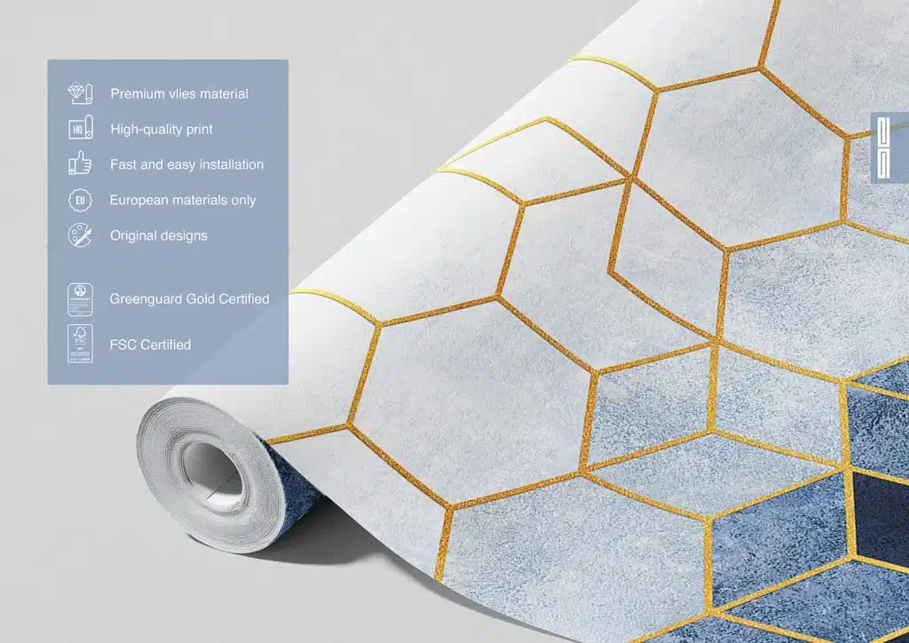 Wall Mural Geometric Abstraction, Made to Measure, FTNS 1287 6