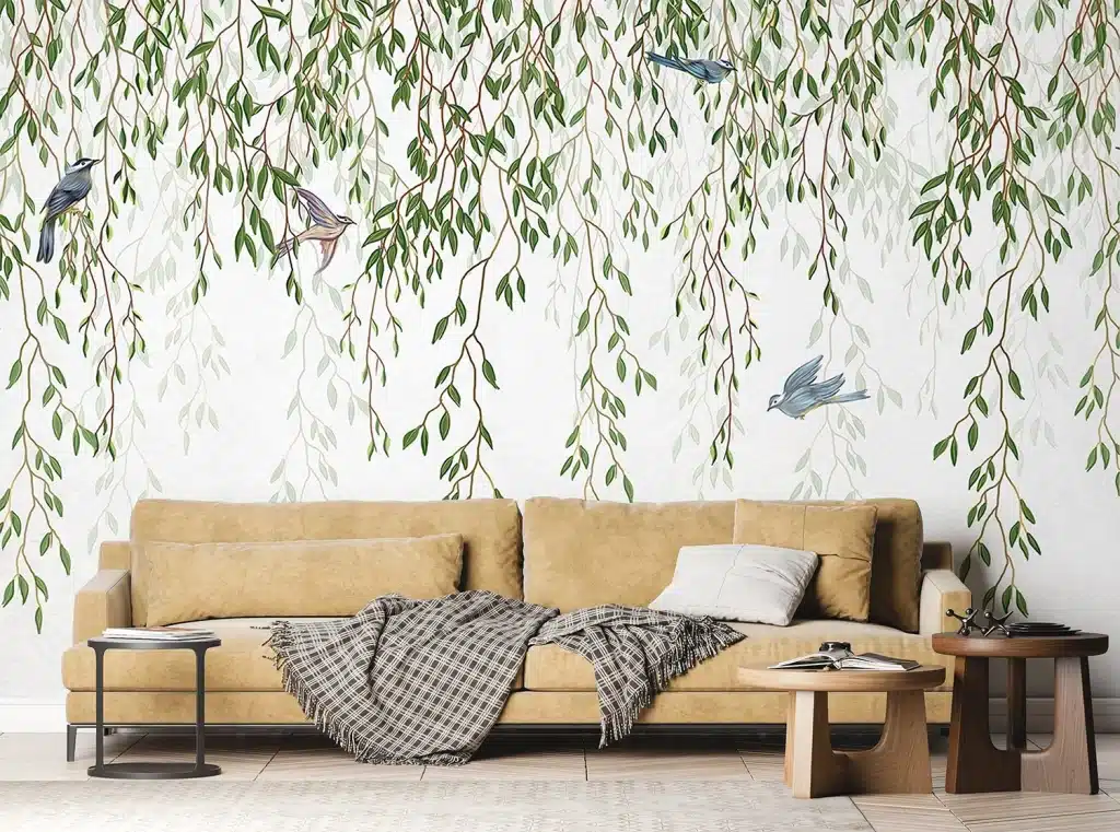 Wall Mural Tender Branches, Made to Measure, FTNS 1288 5