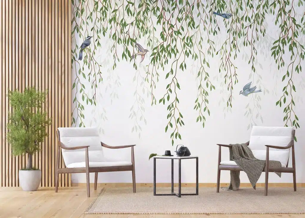 Wall Mural Tender Branches, Made to Measure, FTNS 1288 3