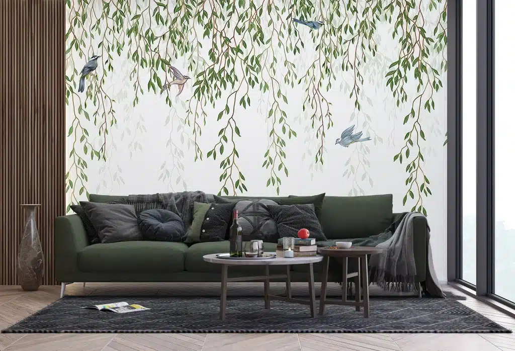 Wall Mural Tender Branches, Made to Measure, FTNS 1288