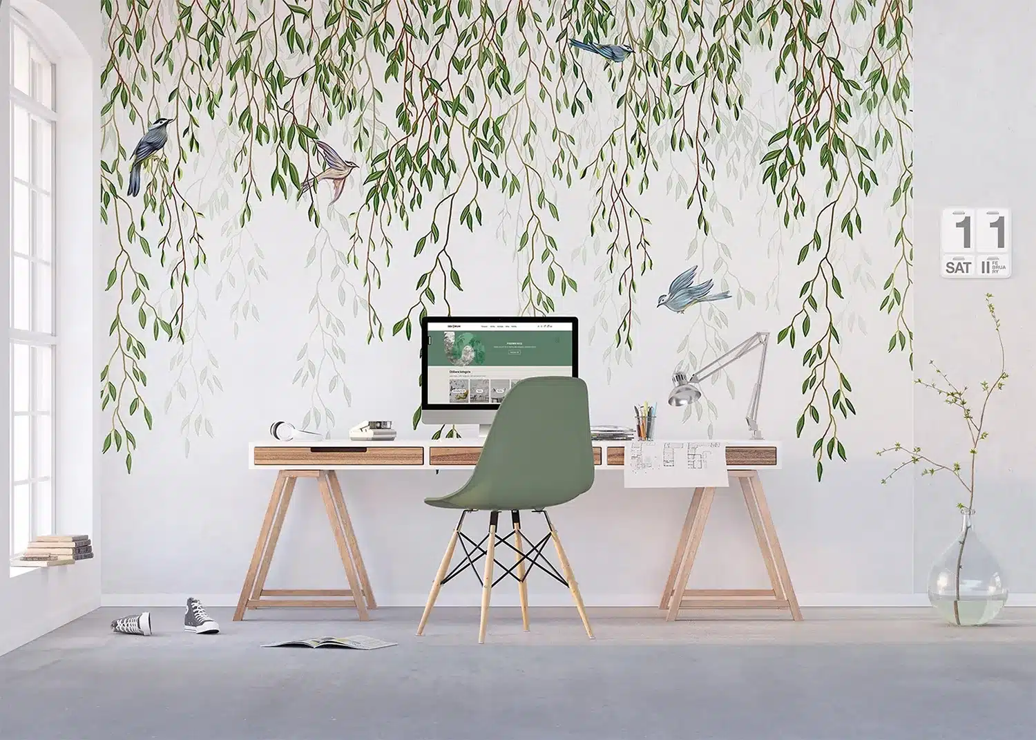 Tender Branches | Made-to-Measure Wallpaper | Artlook | FTNS 1288 3