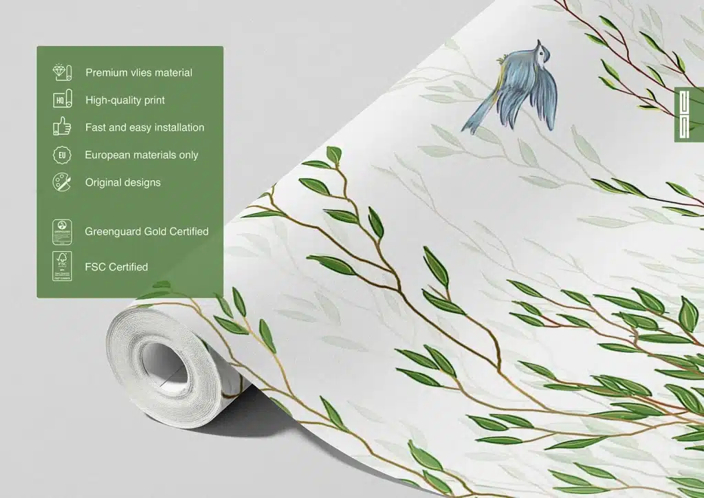 Wall Mural Tender Branches, Made to Measure, FTNS 1288 6