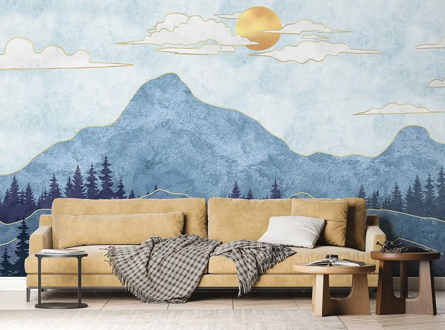 Blue Hills | Made-to-Measure Wallpaper | Artlook | FTNS 1289 2
