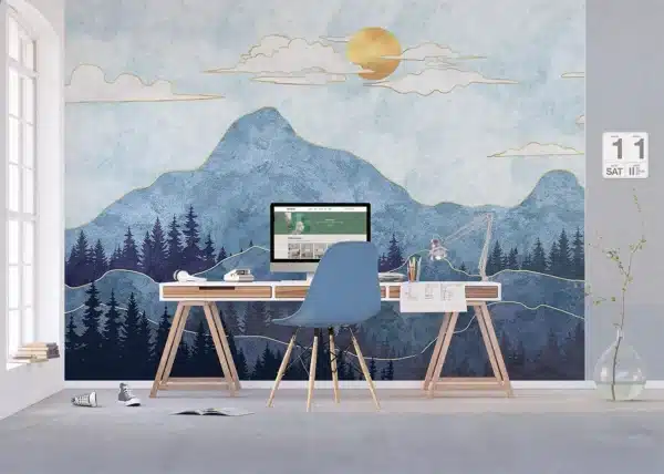 Blue Hills | Made-to-Measure Wallpaper | Artlook | FTNS 1289