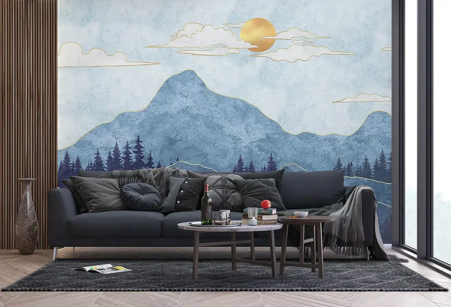 Blue Hills | Made-to-Measure Wallpaper | Artlook | FTNS 1289 3