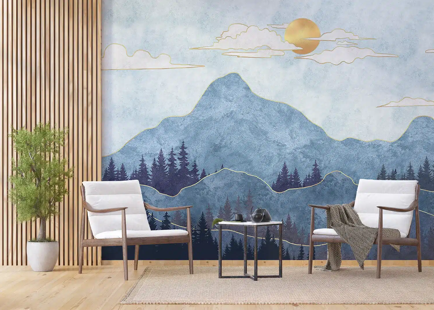 Blue Hills | Made-to-Measure Wallpaper | Artlook | FTNS 1289 5