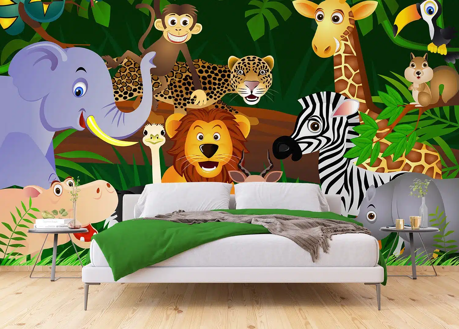Jungle Friends | Made-to-Measure Kids Wallpaper | Artlook | FTNS 2440 4