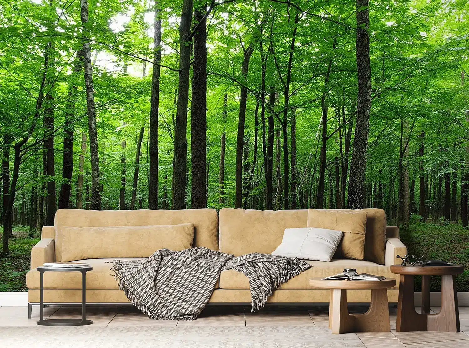 Green Forest | Made-to-Measure Wallpaper | Artlook | FTNS 2446 4