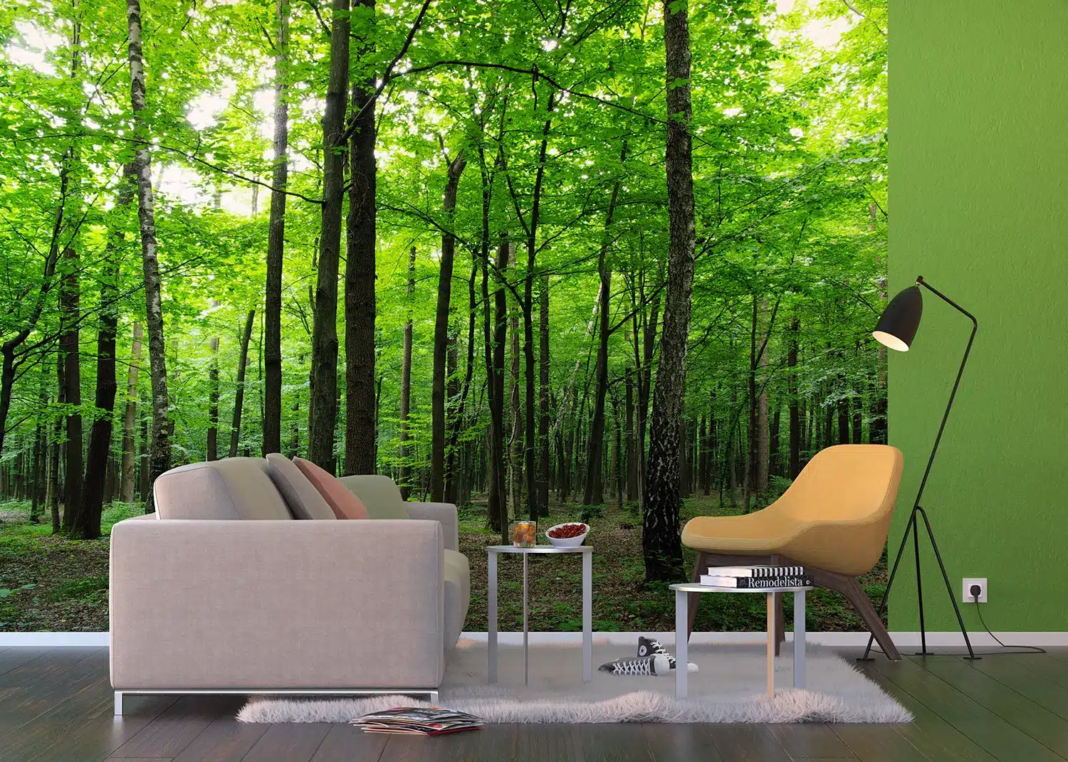 Green Forest | Made-to-Measure Wallpaper | Artlook | FTNS 2446 7